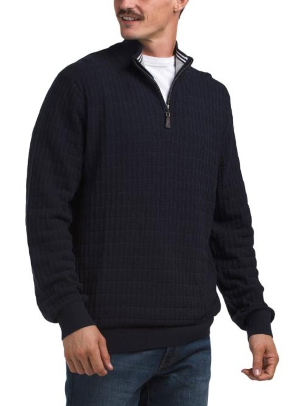 NAUTICA Quarter Zip Sweater